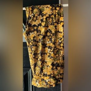 LuLaRoe Floral Leggings OS